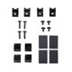 thumbnail image 2 of Kit de herrajes Trailfx TFHKG01 para guardabarros ensanchado TFG3001S, 2 of 2
