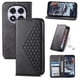 thumbnail image 1 of Funda Flip FOXDOCK para Xiaomi Redmi Note 15 5G , Estilo Billetera con Diseño Rombo, Correa de Mano y Soporte, Uso Diario, 1 of 6