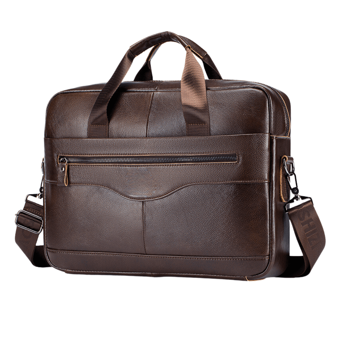 Telotenemos - Maletín Portafolio De Cuero Para Portátil Notebook 14