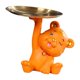 thumbnail image 5 of Titular De La Llave De La Estatua De Los Tigres Decoración Del Hogar Para La Mesa De Café Adornos Coleccionables Naranja, 5 of 5