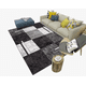 thumbnail image 2 of Alfombra Lisa Con Diseño en 3d 200x240cm, 2 of 2