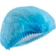 thumbnail image 1 of Cofias Para El Pelo Plisadas 100 Unidades (Azul), 1 of 3