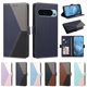 thumbnail image 5 of Funda Cartera Tricolor para Google Pixel 10/10 Pro 5G con Ranuras, Azul Oscuro, 5 of 6