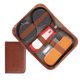 thumbnail image 1 of MEGICOT Kit de Cuidado de Zapatos de Viaje de 7 Piezas Limpieza de Zapatos Cepillo para Pelo de Caballo Herramientas de Cuidado para Pulido de Zapatos con Estuche de Transporte, 1 of 7