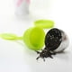 thumbnail image 5 of Paquete de 7 infusores de té, mango de silicona, colador de acero inoxidable, bandeja de goteo incluida, infusor de té suelto, el mejor infusor de té para hojas sueltas o té de hierbas., 5 of 7