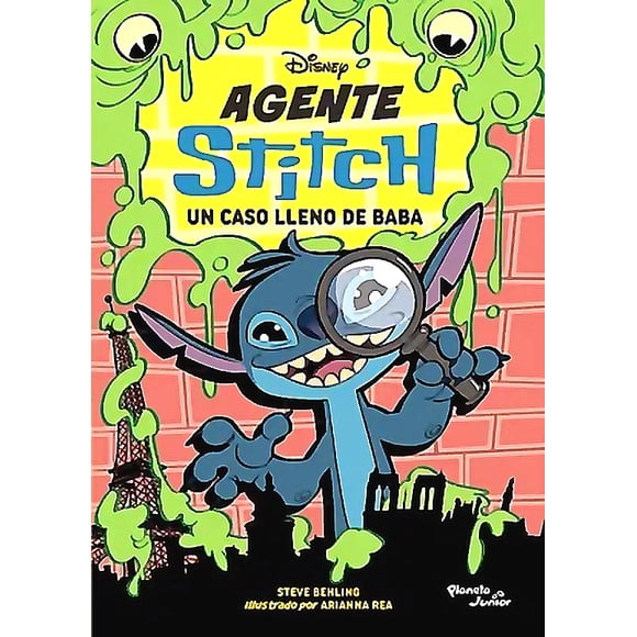 Libro Agente Stitch: Un caso lleno de baba - Disney