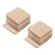 thumbnail image 1 of 20pcs / Set Recortes De Madera Inacabada Piezas De Madera Cuadradas En Blanco Para Artesanías, 1 of 6