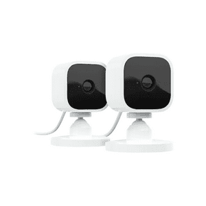 Blink Mini Indoor 1080P Wi-Fi Camara Seguridad (2 Pack) - Blanco