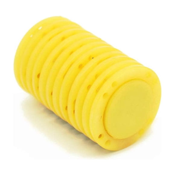 Juego de 6 botones magnéticos de 26 mm amarillos para coser