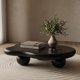 thumbnail image 1 of Mesa de Centro Irregular Negro Sphere, 1 of 11