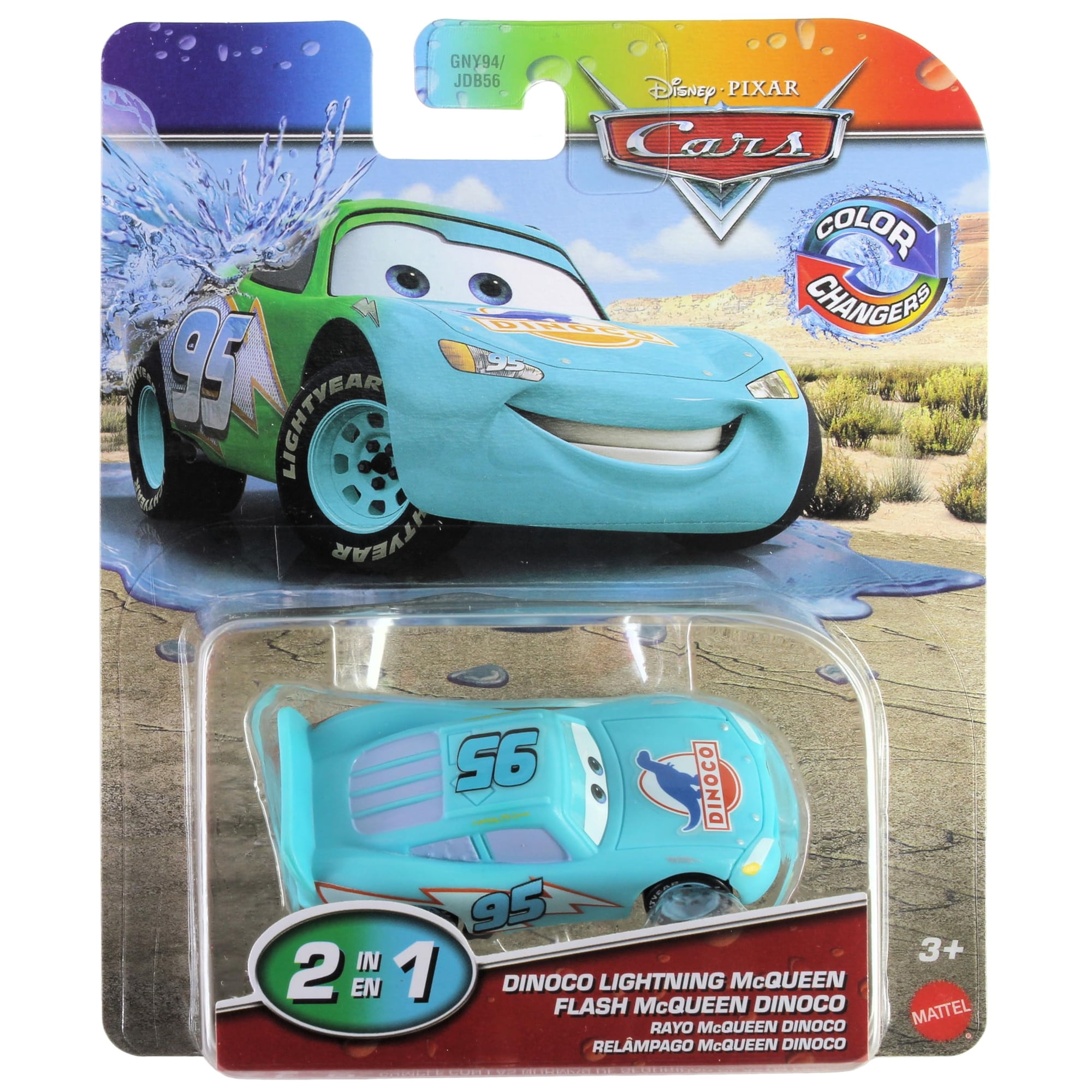 Auto De Juguete Mattel Disney Cars 2026 Cambia Colores