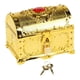 thumbnail image 2 of Cofre Pirata Baúl Tesoro Infantil Caja Joyería Decorativa con Cerradura Estilo Antiguo Multifuncional para Regalar Cumpleaños Decoración Casa Oficina, 2 of 5