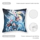 thumbnail image 5 of Greninja Fundas de almohada de terciopelo con tema, regalos de funda de almohada, decoración para el hogar, cojín de lanzar, regalo de cumpleaños para fans y parejas.50*50cm., 5 of 6