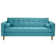 thumbnail image 1 of Sofa Retro 3cg Felpa 04 Turquesa, 1 of 6