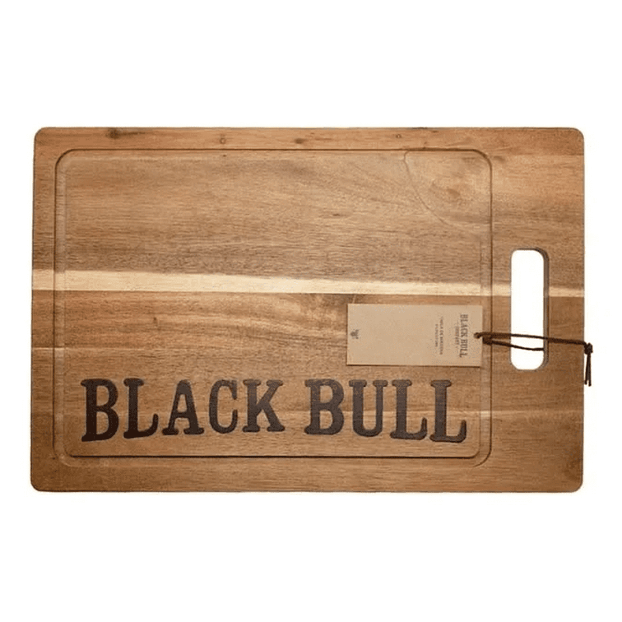 Genérico - Tabla De Madera 45cm Blackbull Parrilla Tabla Madera 45cm Negro Balck Bull