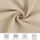 thumbnail image 4 of PiccoCasa 2Pcs Panel de Cortina Pequeña para Ventana Bloqueo Cocina, Beige 52 x 18 Pulgadas, 4 of 7