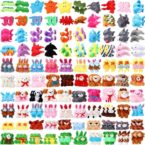 Animales De Peluche Leyndo Mini Ocean Animals, 200 Unidades, Para Niños