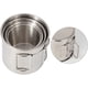 thumbnail image 4 of Juego de 4 tazas de acero inoxidable 304 para acampar al aire libre, portátiles, para montañismo, senderismo, viajes, utensilios de cocina, accesorios, 4 of 6