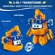 thumbnail image 3 of Set de juguetes Super Wings 5 en 1 de robots de rescate transformables, 3 of 7