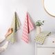 thumbnail image 2 of REGALWOVEN Toallas de Mano de Algodón a Cuadros para Baño, Patrón Geométrico Suave y Absorbente para Decoración del Hogar Verde 4 Piezas, 2 of 5