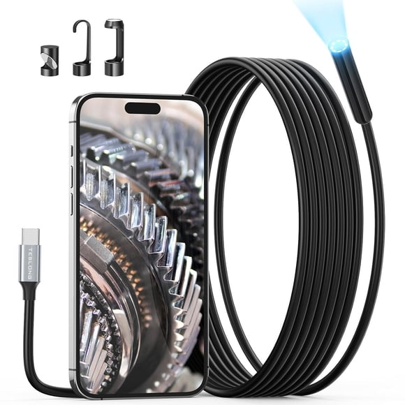 Cámara Endoscópica Teslong USB-C 3 m 8 LED IP67 iPhone 15