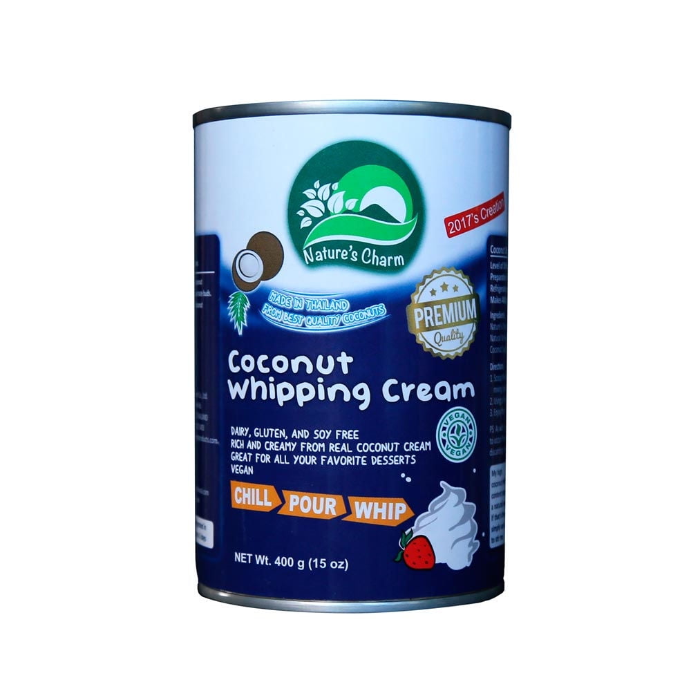 Crema Para Batir De Coco 400 g Natures charm