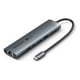 thumbnail image 1 of Hub Multipuerto 9 En 1 Usb-c Hdmi Usb Sd Rj45 Pd Aux Vention Color Plateado, 1 of 2
