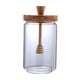 thumbnail image 2 of Tarro De Miel, Contenedor De Almacenamiento De Miel, Dispensador Para Oficina, Cocina, Fiesta De Bodas, 800 Ml, Gris, 2 of 3