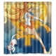 thumbnail image 1 of Cortina de ducha con diseño de conejo de Sailor Moon, juego de cortina de baño con ganchos, tamaño 60 x 72 pulgadas, 1 of 3