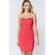 thumbnail image 1 of Minivestido sin Tirantes y con Botones, 1 of 5
