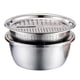 thumbnail image 4 of Colador De Acero Inoxidable Para Cocina, Colador, Rallador, Ensalada, Cuenco, Colador, 26 Cm, 4 of 5