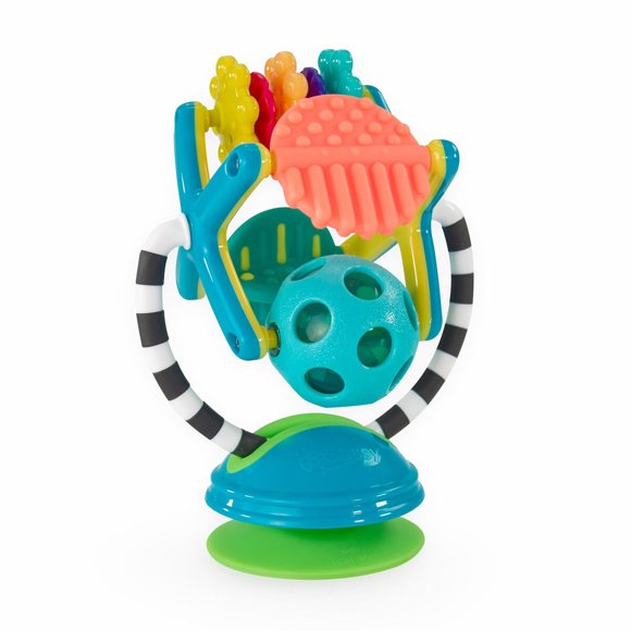 Sassy Teethe Twirl Sensation Station 2-in-1 Suction Cup Hi