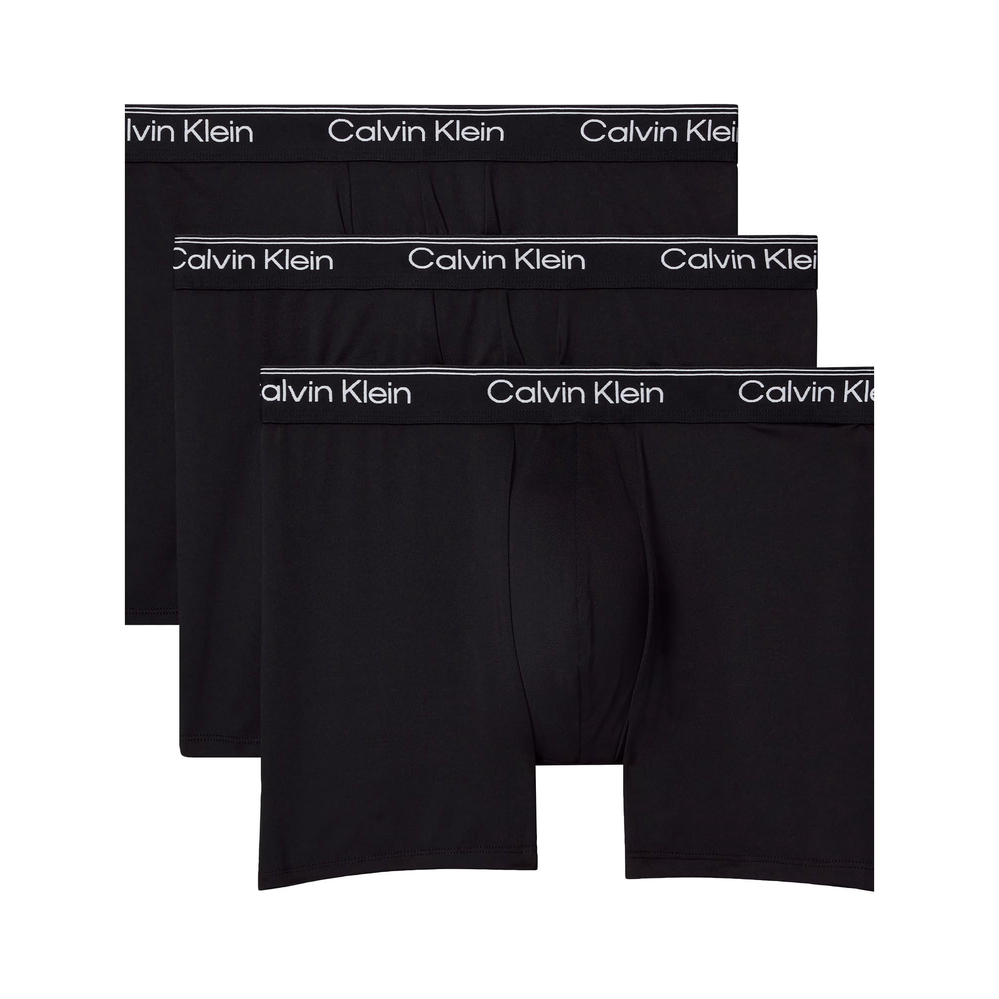 Calzoncillos Tipo Bóxer Calvin Klein Micro Stretch Para Hombre, Paquete De 3