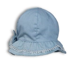 Gorro Bebé Niña Celeste Pillin