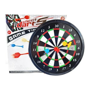 Total E-Commerce - Juguete Tiro Al Blanco Doble Cara 2 Dardos Infantil