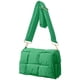 thumbnail image 1 of Bolso de mano acolchado para mujer, bolso acolchado, bolso de hombro acolchado, bolso de mano tejido de nailon, bolso bandolera de diseñador, bolso de plumas para mujer, 1 of 6