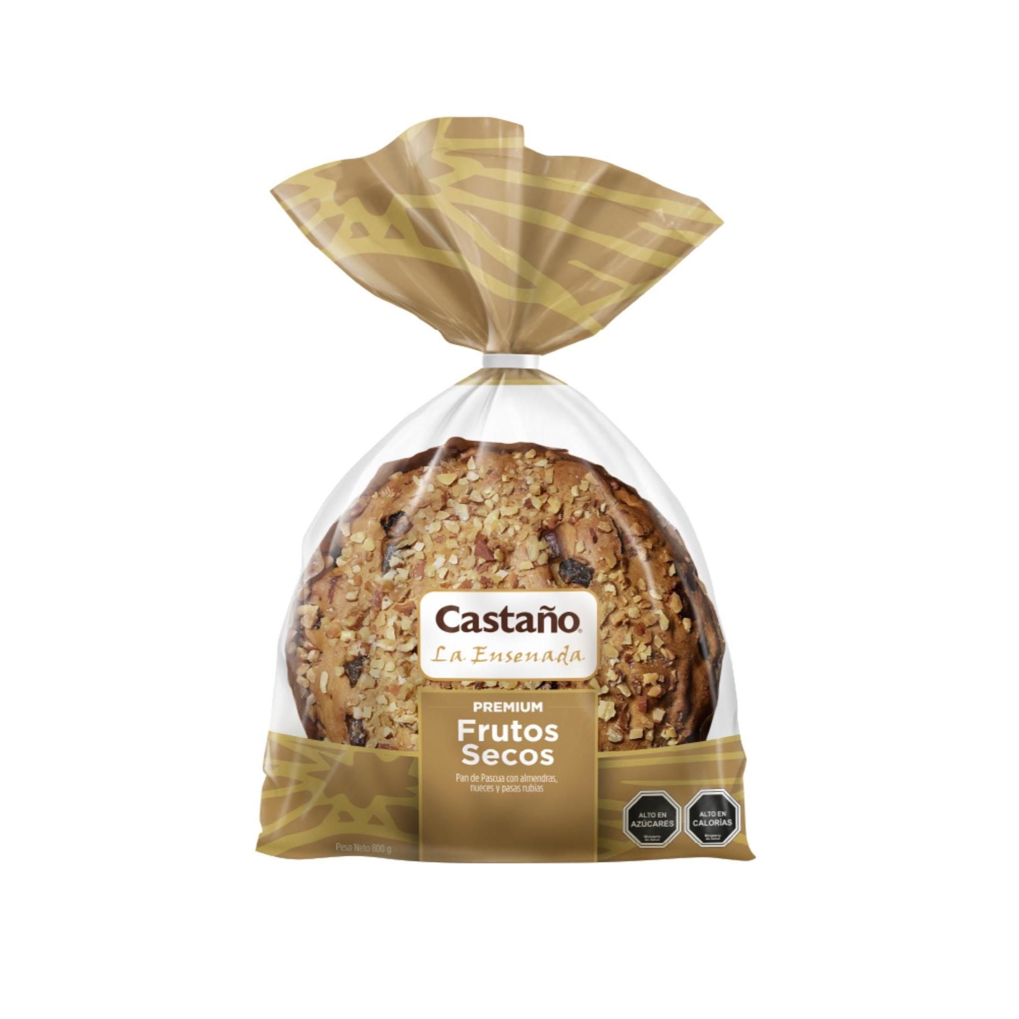 Pan De Pascua Ensenada Frutos Secos 800 g Castaño