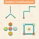 thumbnail image 4 of Balance Beam B Juguetes Vigas De Equilibrio Entrelazadas Para Niños, 4 of 9
