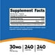 thumbnail image 2 of Suplemento Nutricost Picolinato de Zinc 30 mg 240 cápsulas, 2 of 2