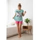 thumbnail image 3 of Pijama Mujer Hello Kitty verde M, 3 of 8