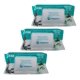 thumbnail image 1 of Toallas Húmedas X3 Mascotas Perros Gatos 150u Aroma Bambú, 1 of 8