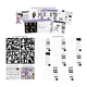 thumbnail image 2 of Cuaderno Portafolio Diseñar Baile Stickers Fashion Angels Rosa, 2 of 4