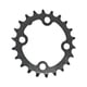 thumbnail image 2 of Plato De Bicicleta De Montaña De 22 Dientes, Ancho Y Estrecho, Para Bicicleta Plegable, Color Negro, 2 of 5