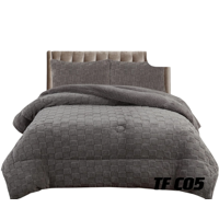 Todostore - Plumón De Invierno Texturizado Diseño Cuadros Con Chiporro