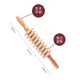 thumbnail image 2 of Wood Massage Tools Therapy Roller Maderoterapia Nine Wheel Cellulite Gua Sha Leg Massager For Body Backpain Relief Beauty Health, 2 of 3