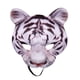 thumbnail image 3 of Zoo Animal Máscara Medias Máscaras Accesorio Halloween Adulto Disfraz Blanco, 3 of 5