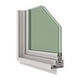 thumbnail image 3 of Ventana Termopanel Pvc Corredera Blanca 91x50cm Dvp, 3 of 5