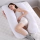 thumbnail image 2 of Almohada para embarazadas, almohada en forma de U desmontable y lavable, cojín grande, almohada de cintura, 2 of 5