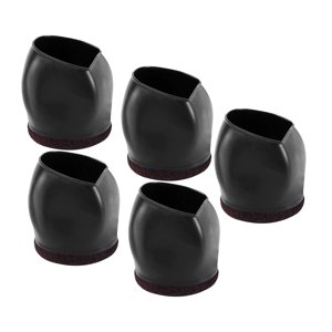Magideal - 5 Uds Cubierta De Pie De Muebles Cubierta De Pie De Silla Evita Arañazos Protectores De Suelo Sin Ruido Tapa De Pies De Silla Tapón De Rueda De Silla