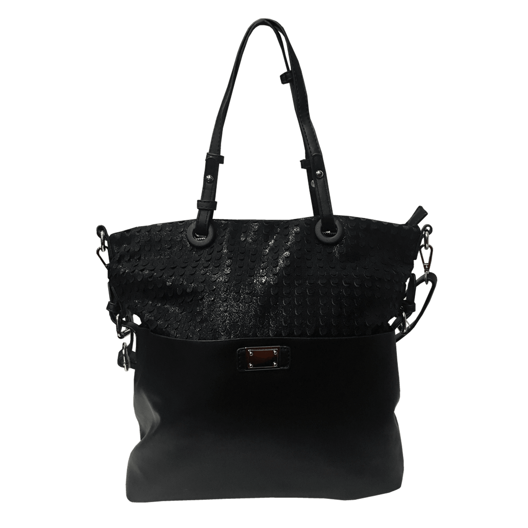 Todopiel - Cartera Cuero Ecológico Crr48 Negro